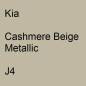 Preview: Kia, Cashmere Beige Metallic, J4.